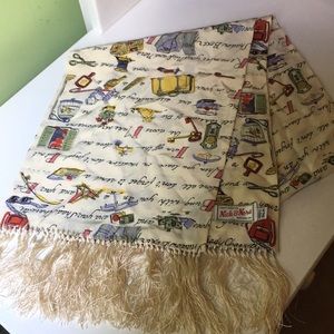 Vintage Nick & Nora Silk Scarf